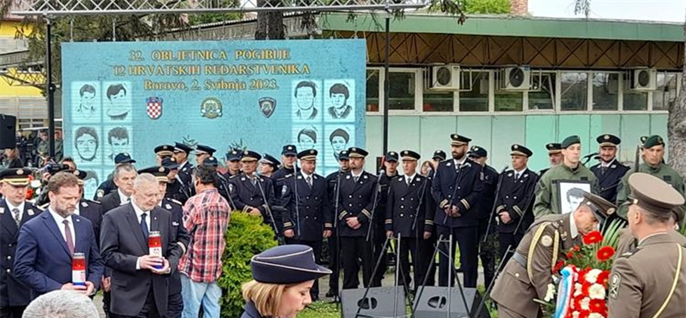 Božinović: Ubojstvo 12 policajaca u Borovu Selu označilo prekretnicu. Krenuli smo u stvaranje vlastite države 